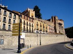 building like a palace in segovia