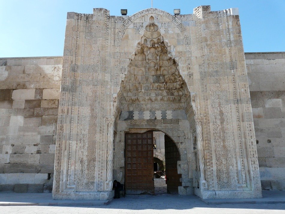 Entrance to caravansery