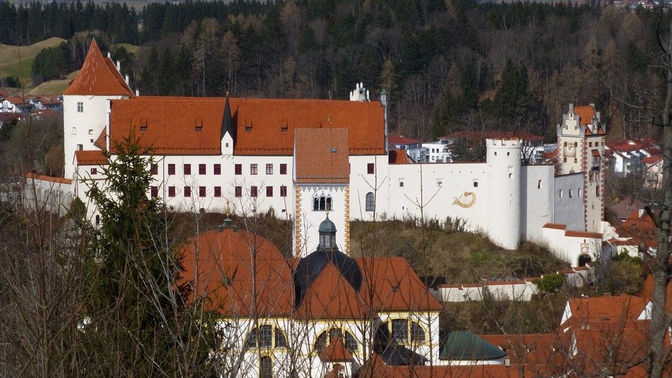 allgäu panorama of the calvary