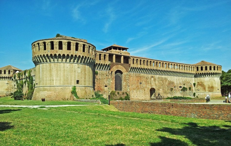 Rocca Sforzesca in Imola, Italy