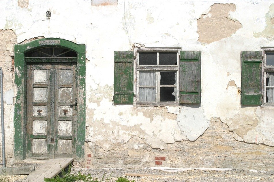 facade of an old mill in Upper Bavaria