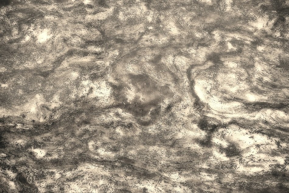 sculptural material close-up
