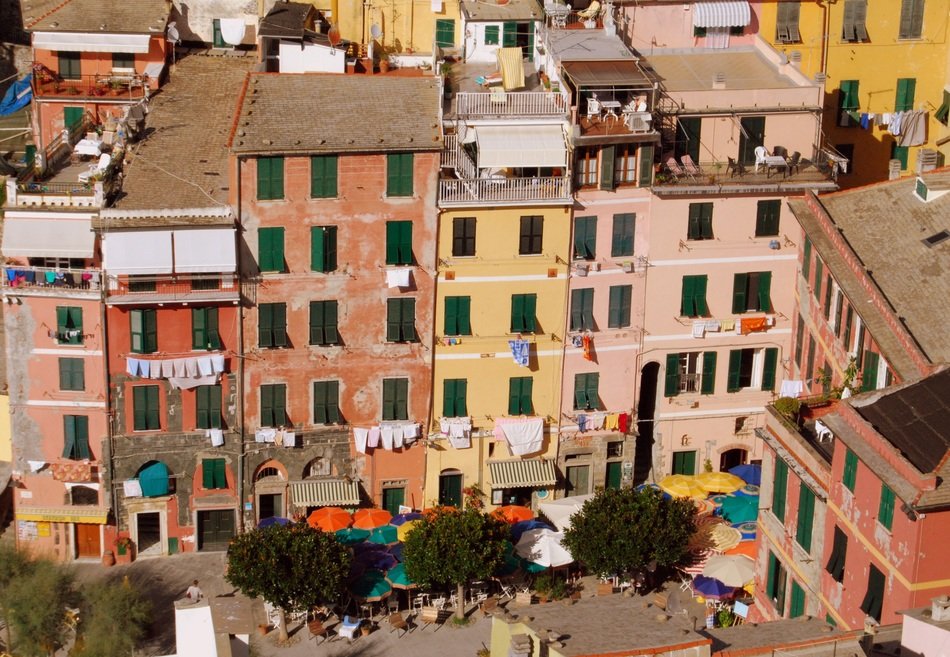square in Cinque Terre
