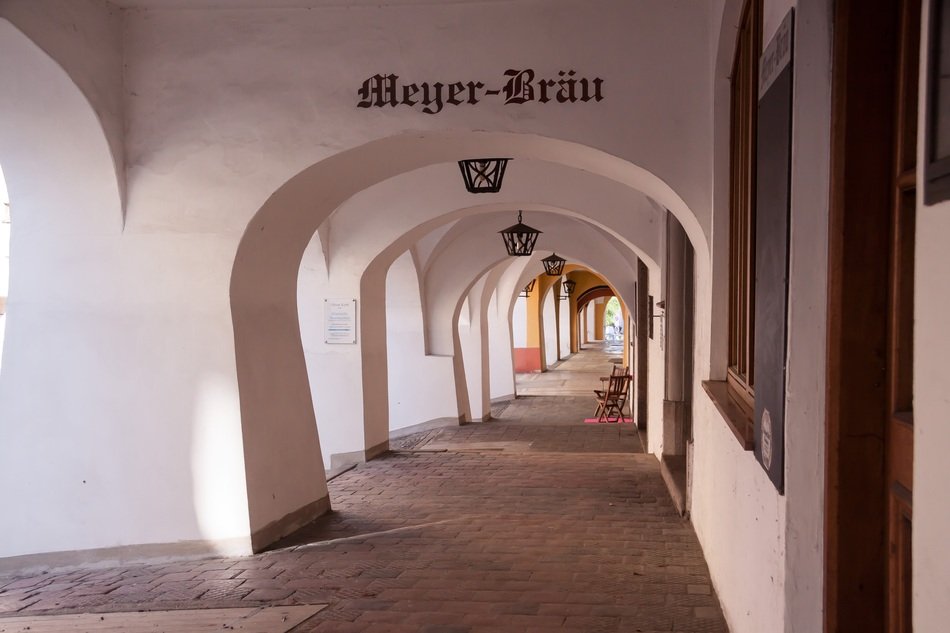 Picture of arches in wasserburg