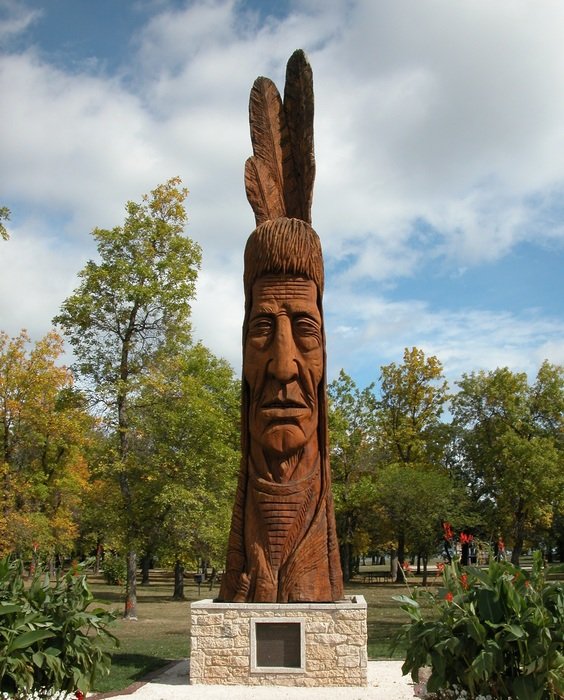 indian bohrene monument