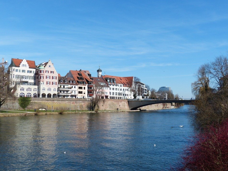 Ulm is the city on the Danube