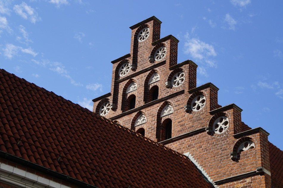 brick building in Malmo Sweden