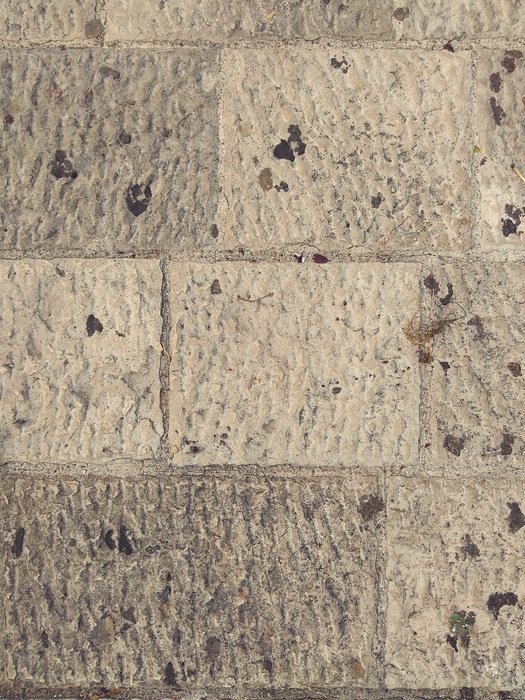 brick floor in Kotor, Montenegro
