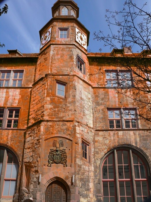 Ancient facade in nordhausen