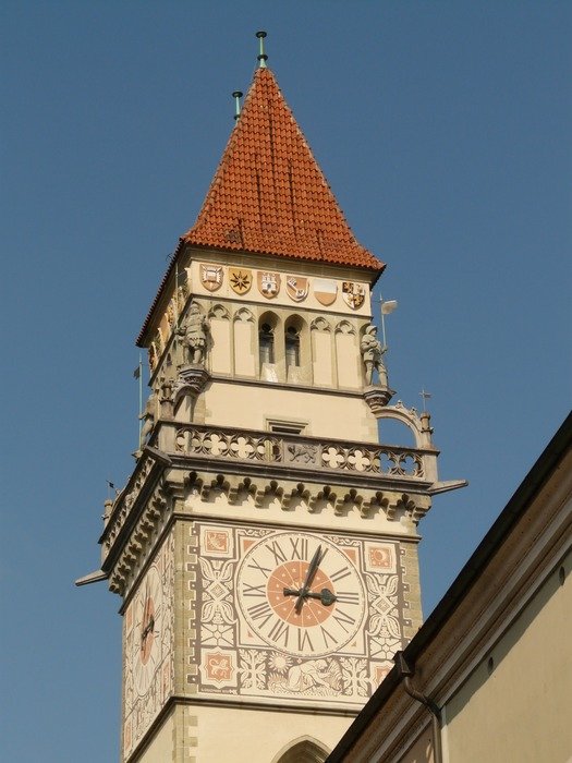 neogothic townhall tower