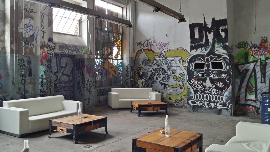 graffiti on the city
