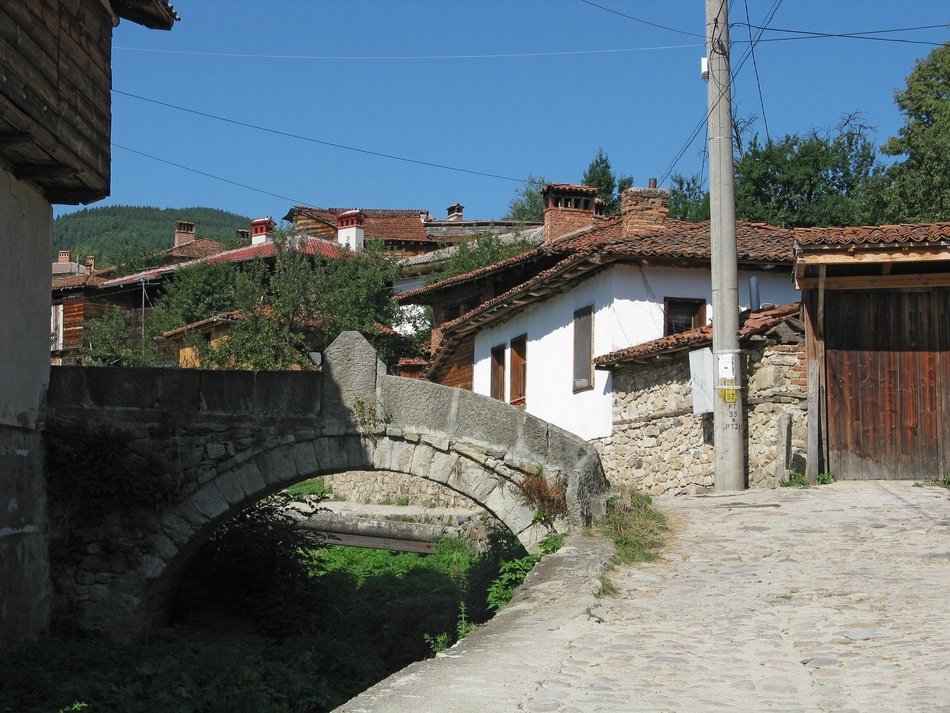 Picture of the mountain village