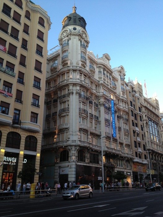 gran via, spain, madrid