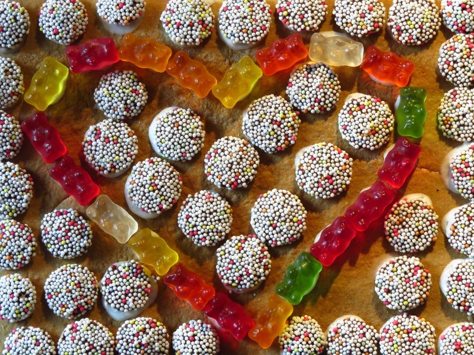 image of the heart of sweets