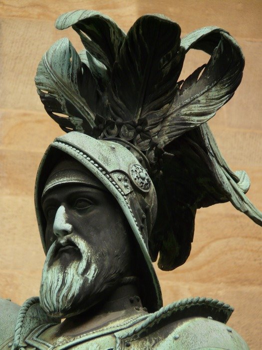 Equestrian monument to Count Eberhard V the Bearded, stuttgart