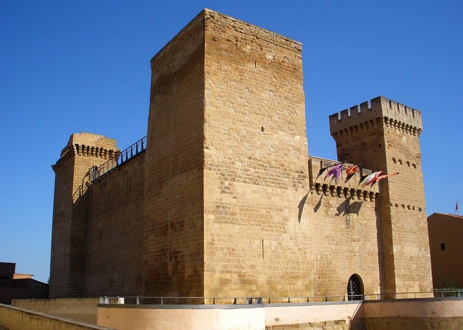 castle in La Rioja, Spain