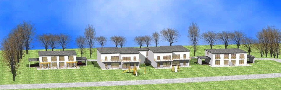 Picture of house construction