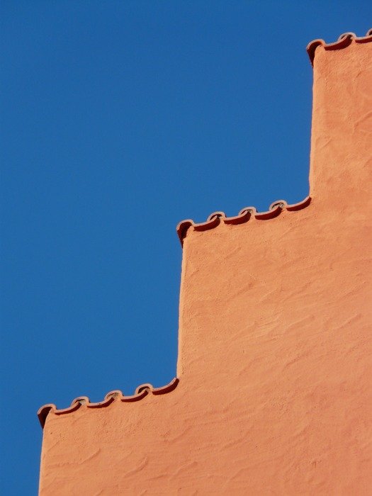 wall against the sky