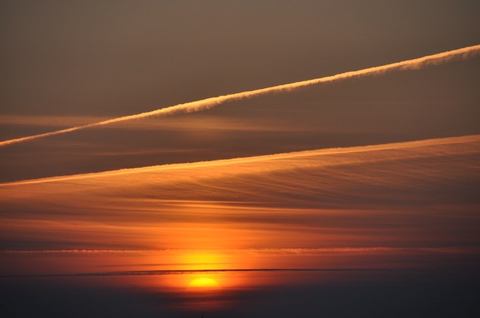 balanced evening sky