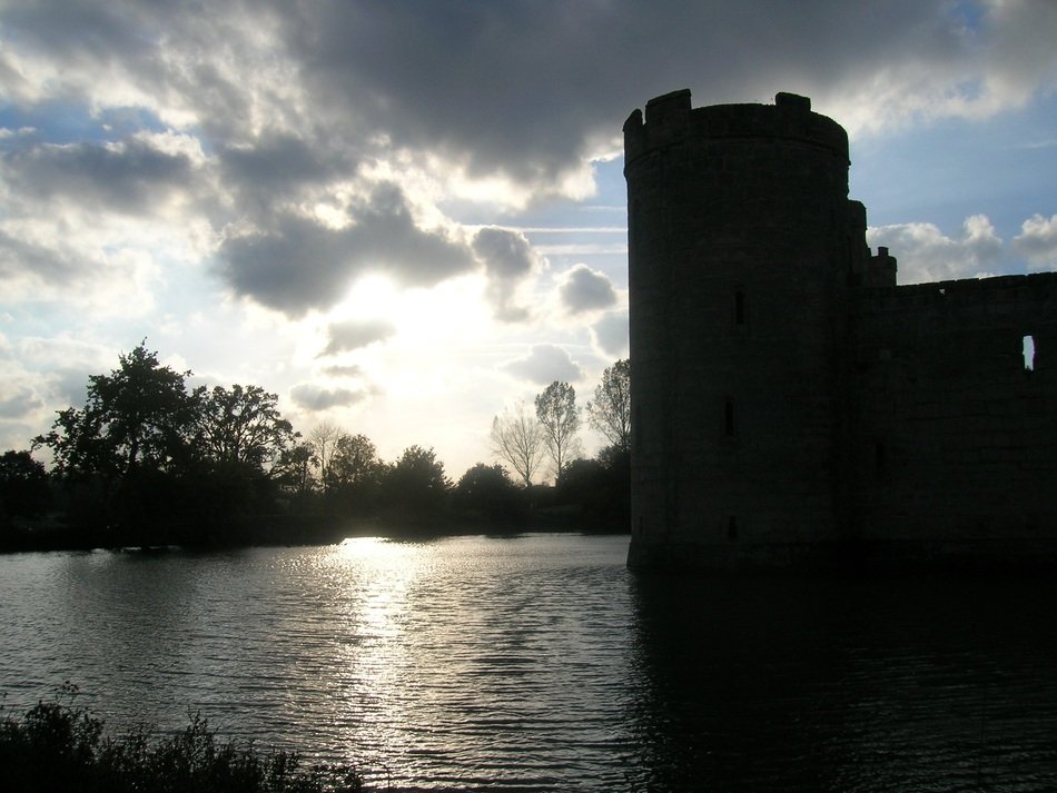 Old castle in the England