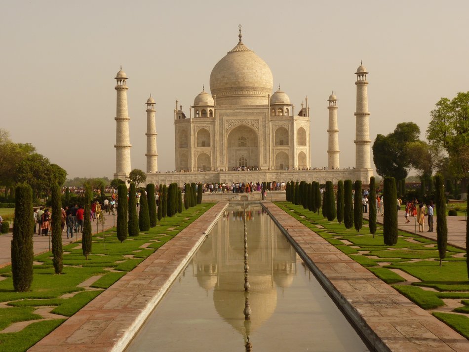 Taj Mahal is one of the masterpieces of world architecture