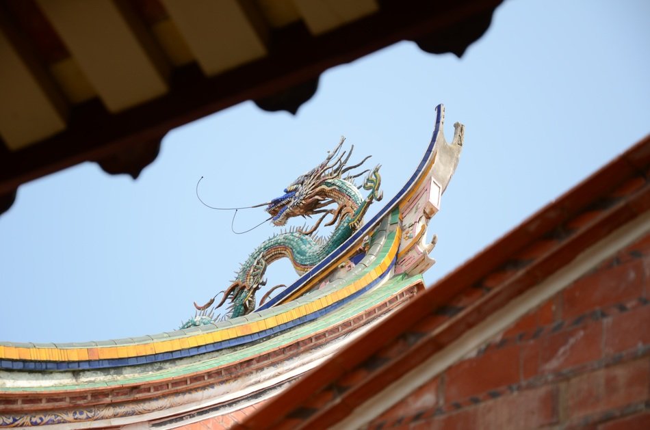 dragon on Cheng Tian Temple