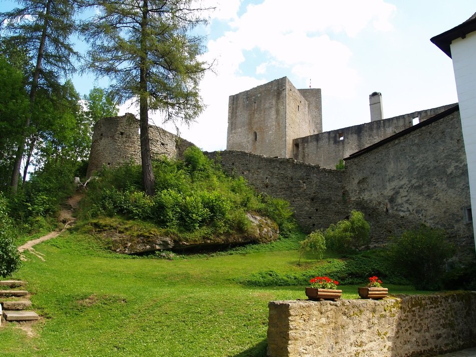 Picture of the ancient castle in Czech Republic