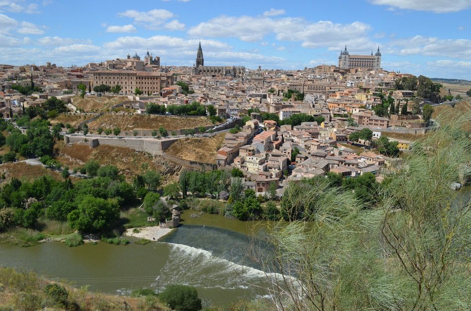 Aerial view of toledo