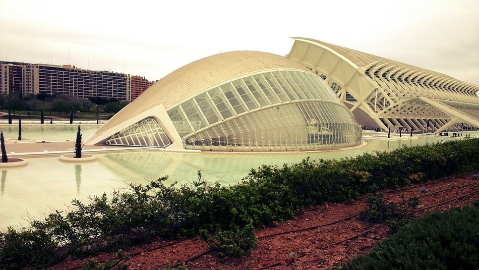modern architecture, spain, valencia, city of arts and sciences