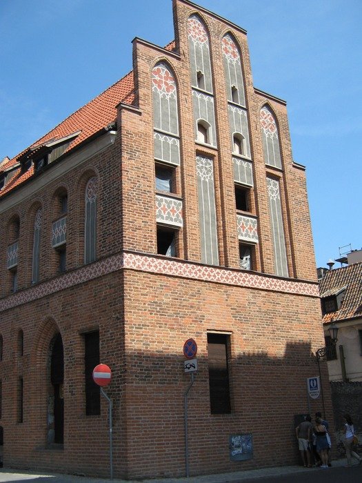 the architecture of the old town, Torun