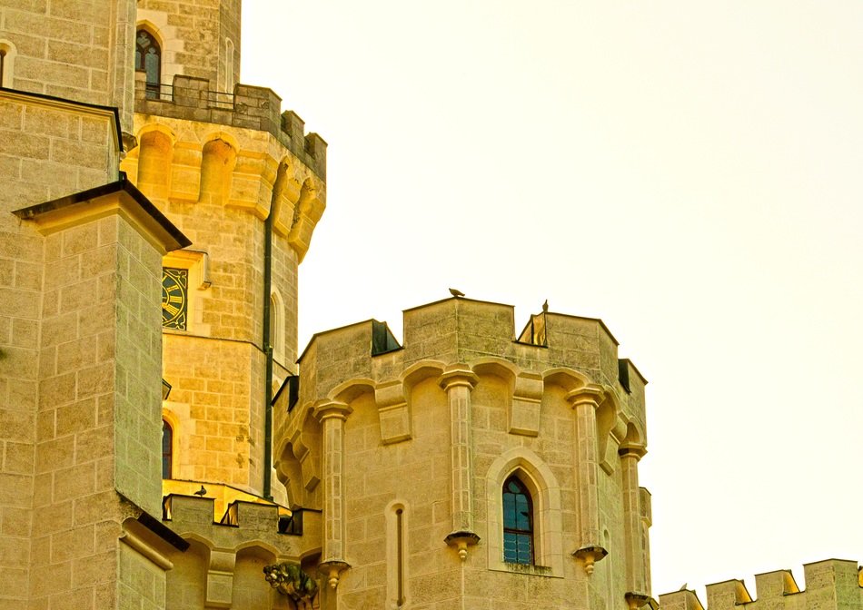 beautiful building castle