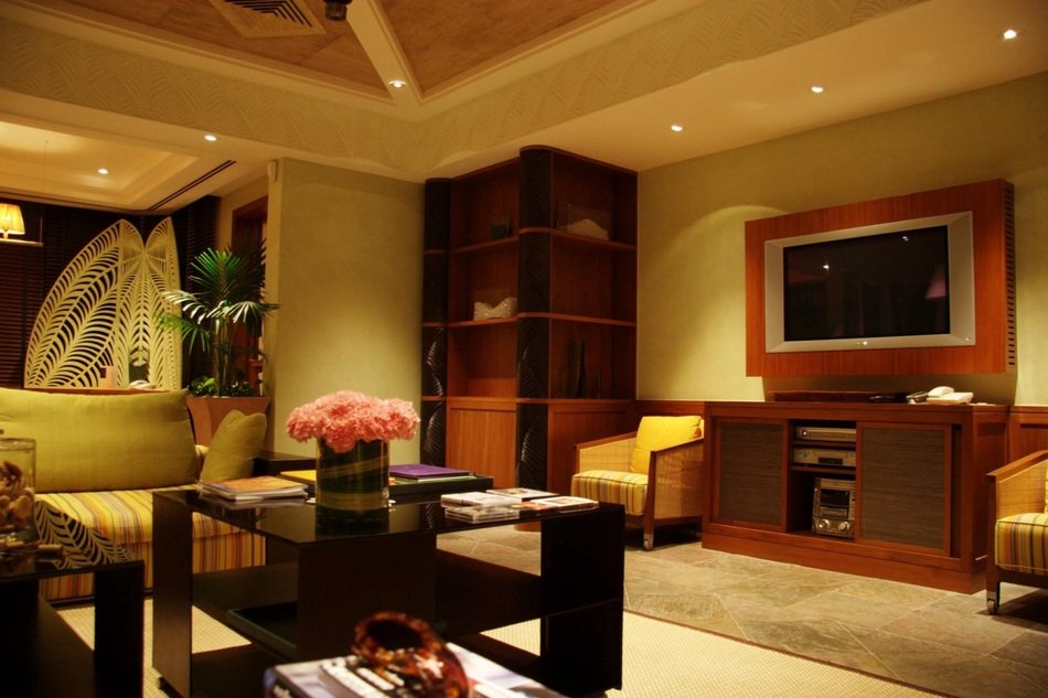 living room in hotel appointment