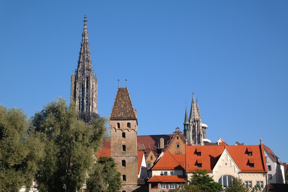 Panorama of cathedral in ulm