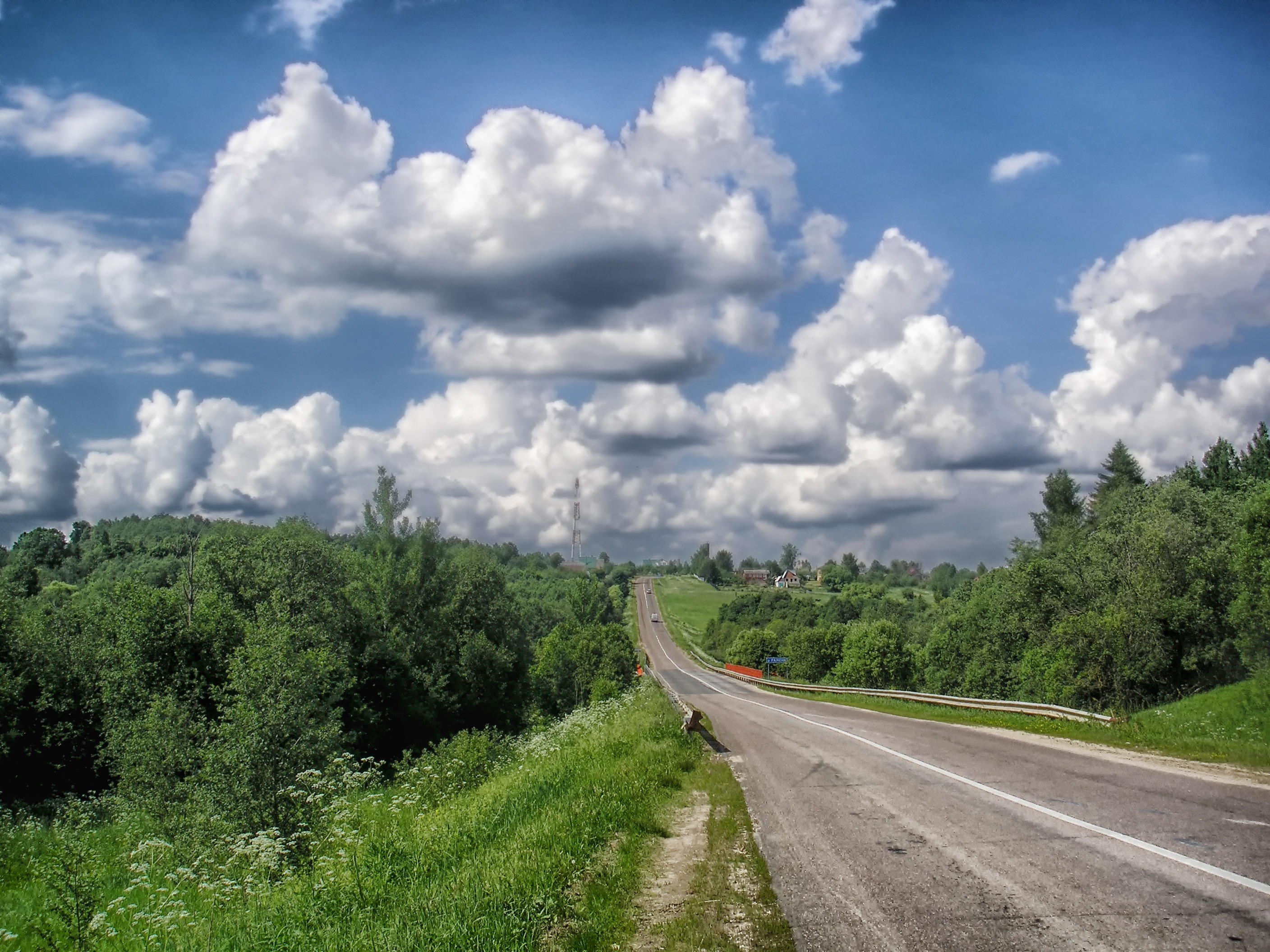 Landscape of road in countryside free image download