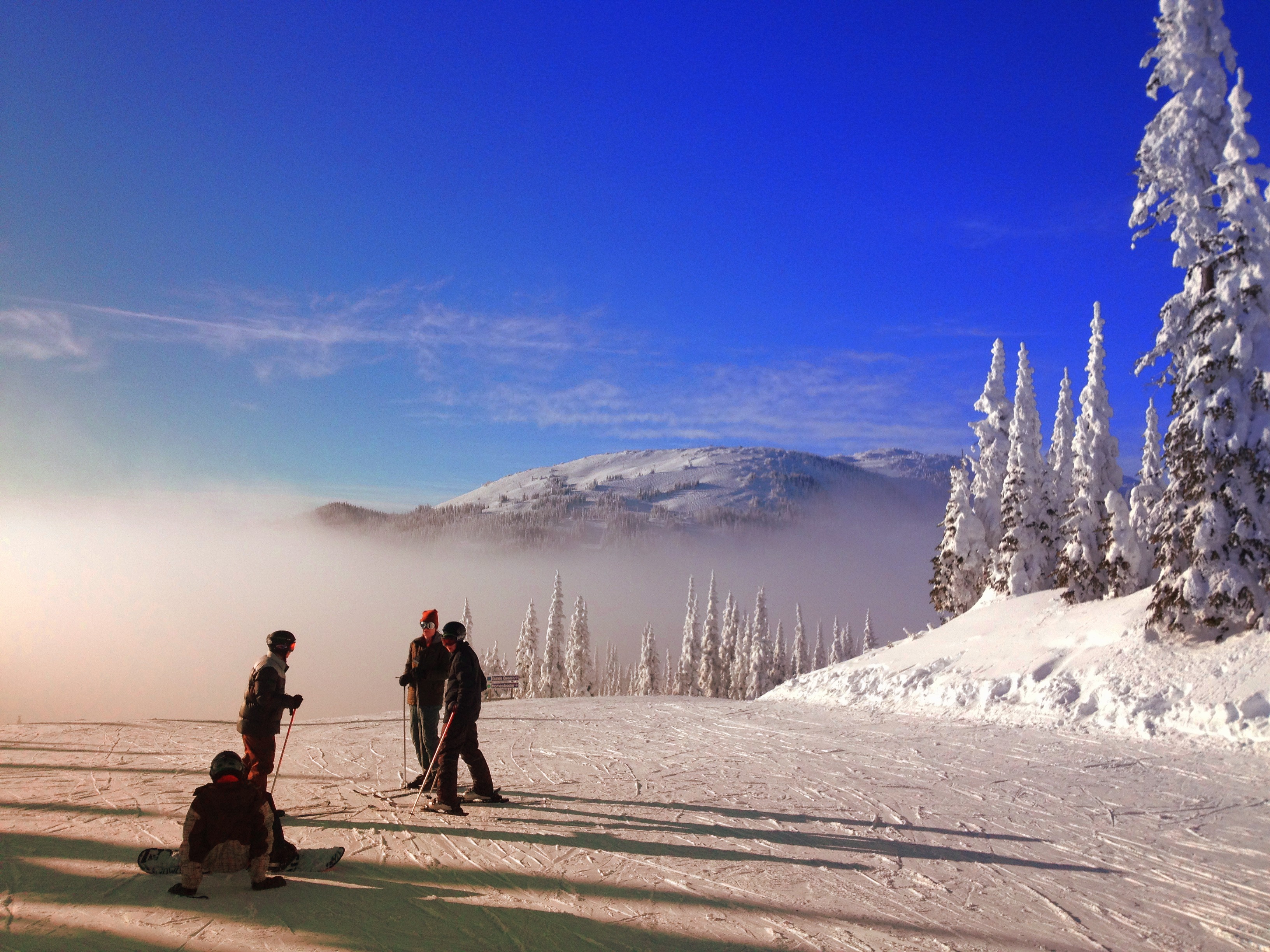 At a Ski Resort