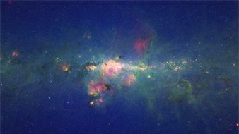 the milky way in the galaxy