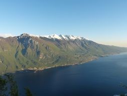 lake Garda and Monte Baldo