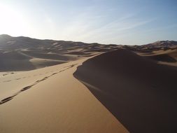 sand dunes in sugar