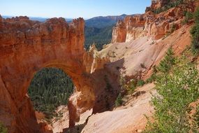 panorama of bryce canyon in utah national park