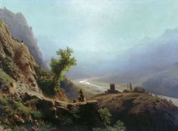 image of the highlands artist Lev Feliksovich Lagorio