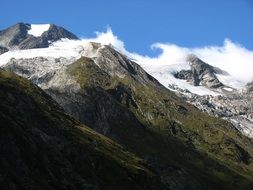 Clouds on the mountains