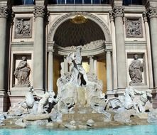 marble statue of Zeus in Vegas