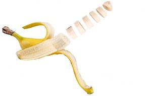 banana slice drawing
