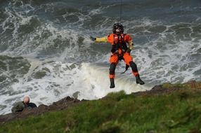 Picture of coast guard in ilwaco