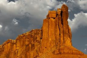 natural sandstone at Canyonlands National Park, America