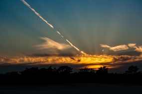 stunning clouds sun