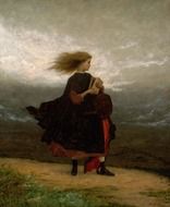eastman johnson landscape art drawing