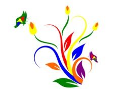 flower artwork drawing