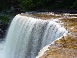 Waterfall in michigan