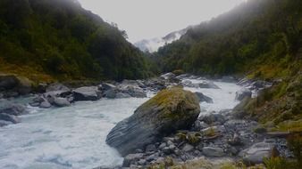 rocky river in new zealand